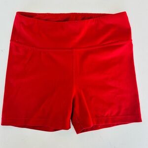Athleta girl Red Active Shorts - Smooth High-Waist